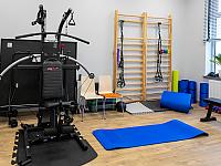 Sala do rehabilitacji powstała dzięki środkom unijnym RPO WZ. Sala do rehabilitacji powstała dzięki środkom unijnym RPO WZ.