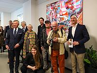 Pierwszy pokaz artystów zachodniopomorskich w ekspozycyjnych przestrzeniach Urzędu Marszałkowskiego przy ulicy Piłsudskiego w Szczecinie.