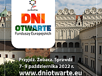 Ciekawa oferta z Pomorza Zachodniego podczas „Dni Otwartych Funduszy Europejskich” (7-9 października).
