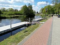 Zagospodarowanie terenu rekreacyjnego - przystani kajakowej w Karlinie ul. Nadbrzeżna.