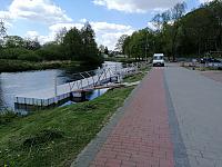 Zagospodarowanie terenu rekreacyjnego - przystani kajakowej w Karlinie ul. Nadbrzeżna.