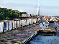 Będzie nową atrakcją turystyczną i miejscem, które pokochają mieszkańcy. Promenada Zachodnia w Dziwnowie, czyli prawie 600-metrowy odcinek do nadmorskich spacerów jest już oficjalnie otwarta. Fot. Urząd Miasta w Dziwnow