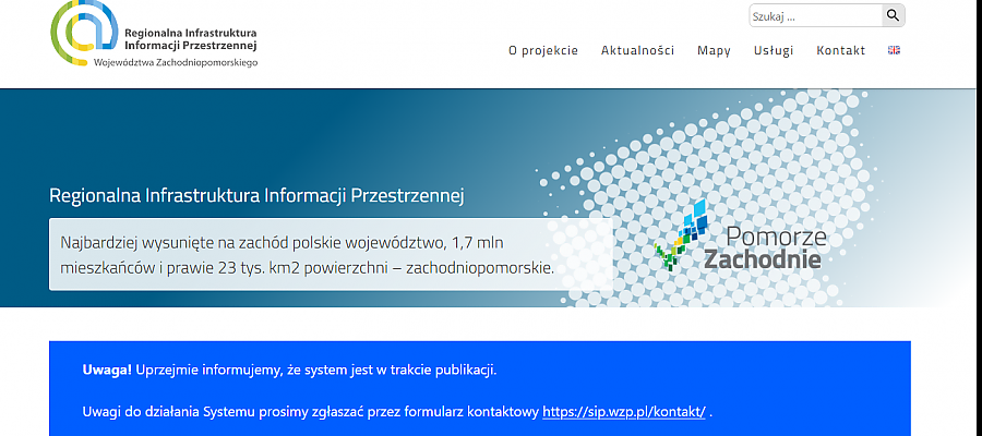 Strona internetowa sip.wzp.pl