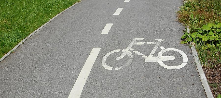 Na zdjęciu: ścieżka rowerowa
